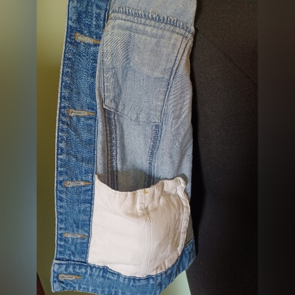 A Talula Vintage Light Blue Denim Jacket - Picture 14 of 16